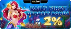 Daily first deposit